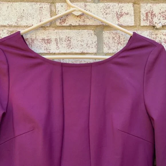 Flavio Castellani Back V Neckline Mink Wool dress NWT - Picture 2 of 15